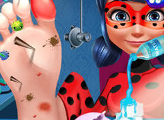 Ladybug Cirurgia no Pé