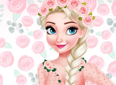 Frozen Elsa Moda das Rosas